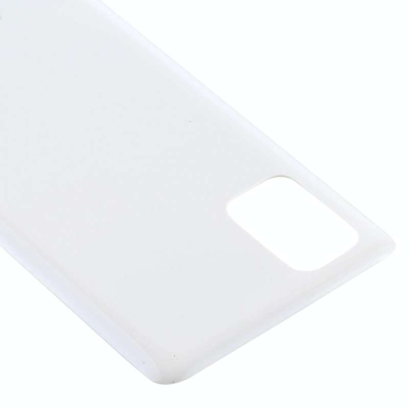For Samsung Galaxy M51 Battery Back Cover (White)