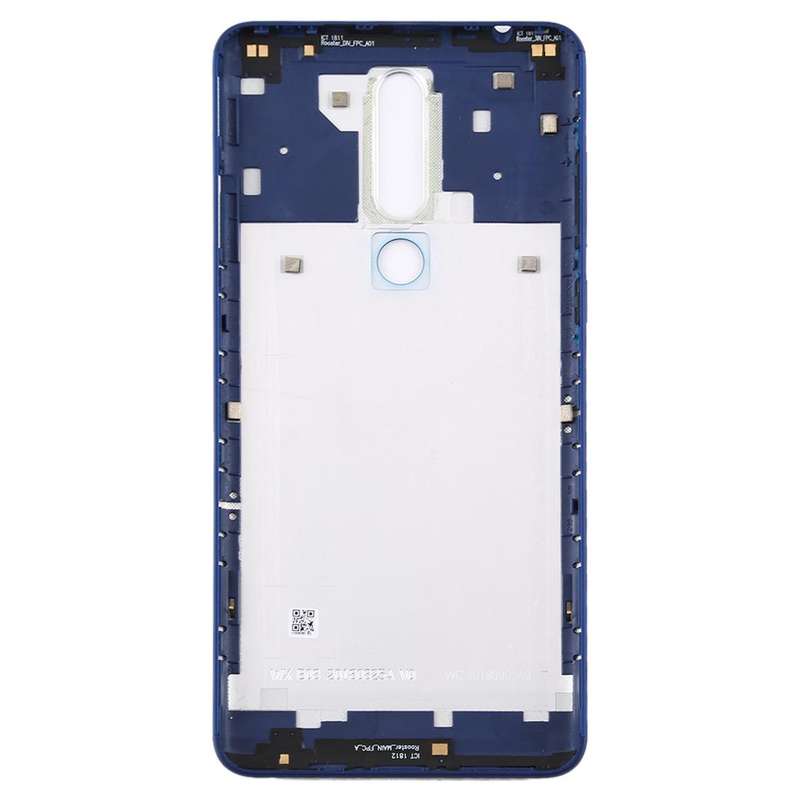 Battery Back Cover with Side Keys for Nokia 3.1 Plus(Blue)