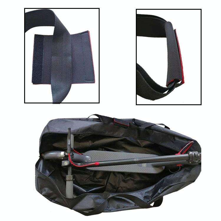For Xiaomi M365 Electric Scooter Foldable Skateboard Zipper Waterproof Storage Bag, Size:8 inch