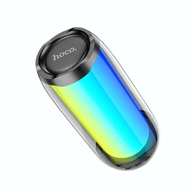 hoco HC8 Bluetooth 5.0 Colorful Luminous Wireless Bluetooth Speaker(Black)