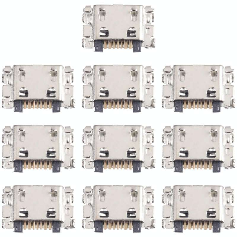 10pcs Charging Port Connector for Samsung Galaxy J6 / On6 SM-J600G, SM-J600F, SM-J600G, SM-J600FN...