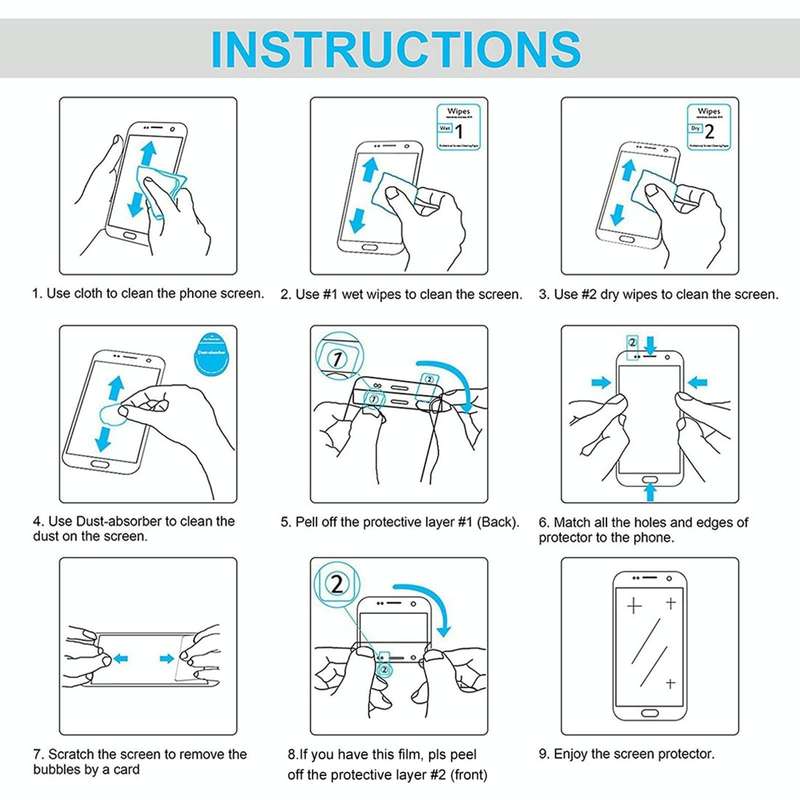 For Samsung Galaxy Tab S8 9H 2.5D Explosion-proof Tempered Tablet Glass Film