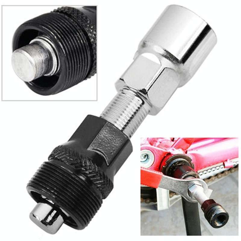 Bicycle Bottom Bracket Tool Crank Remover Crankset Removal Kit(Black)