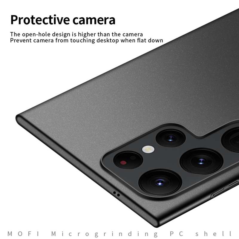 For Samsung Galaxy S24 Ultra 5G MOFI Fandun Series Frosted PC Ultra-thin All-inclusive Phone Case...