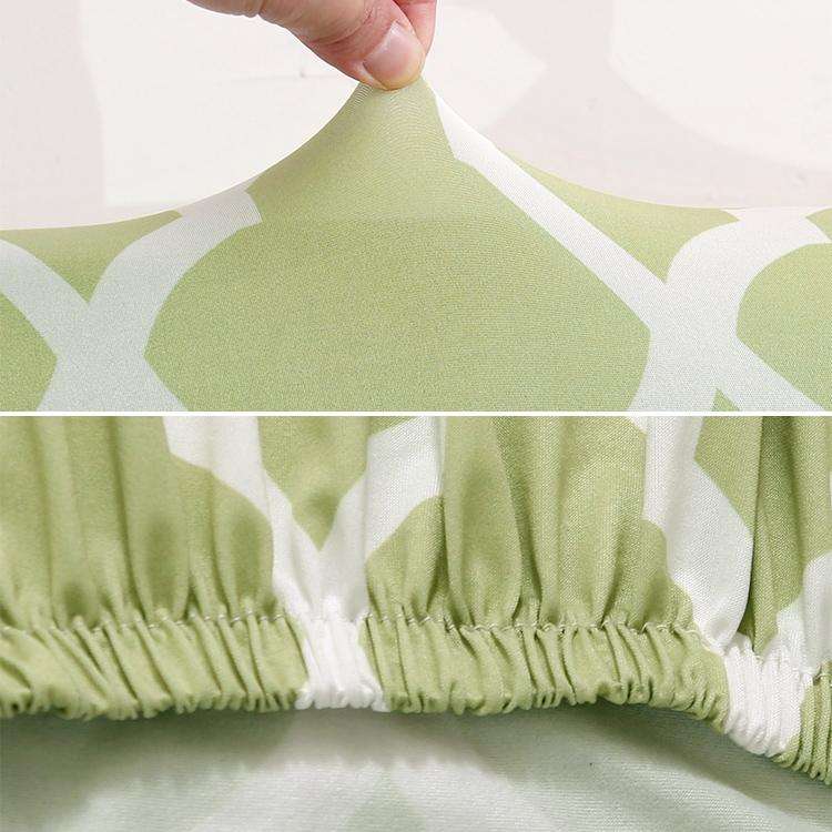 Universal Simple Stretch Chair Cover(Grey Green)