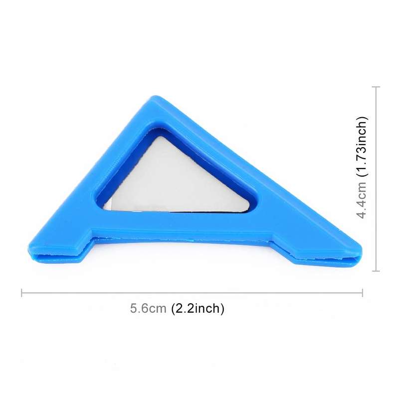 Universal Car Body Silicone Anti-collision Sticker Door corner Protector(Blue)
