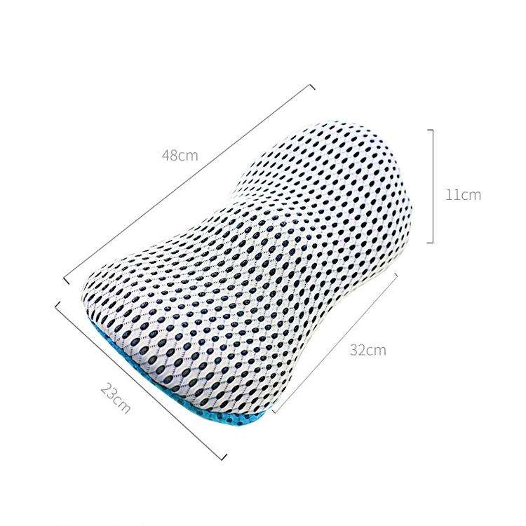 Car Supplies Lumbar Support Memory Foam Car Backrest Lumbar Cushion Seat Cushion Lumbar Pillow, C...