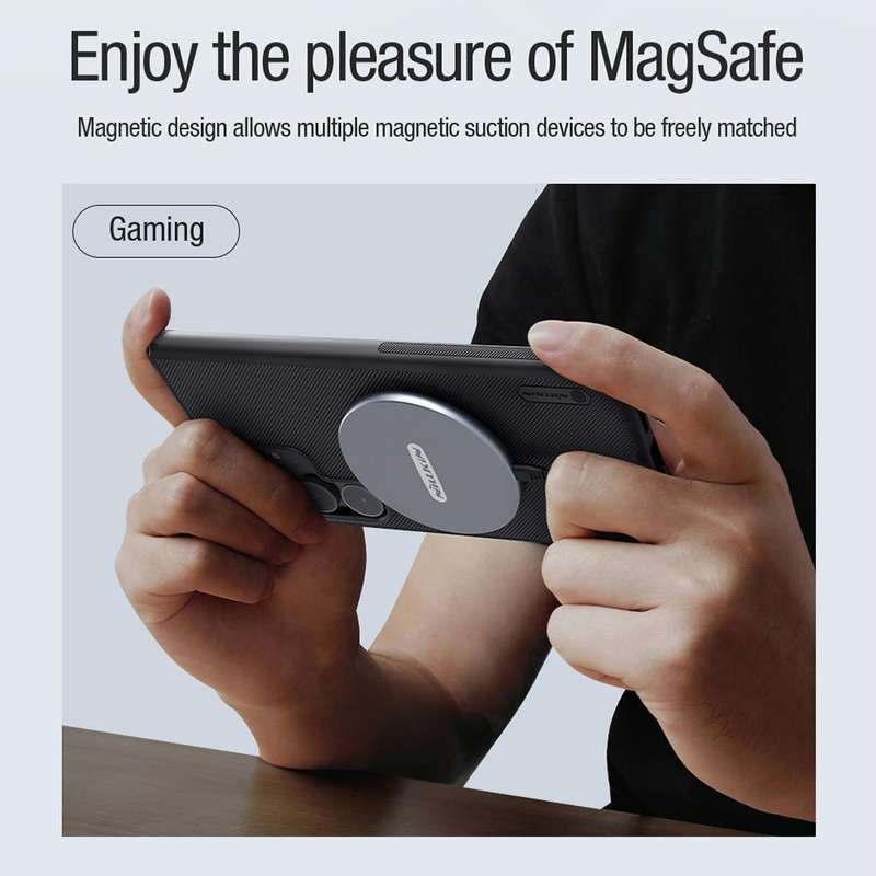 For Samsung Galaxy S24 Ultra 5G NILLKIN Frosted Shield Pro Magnetic Magsafe Phone Case(Green)