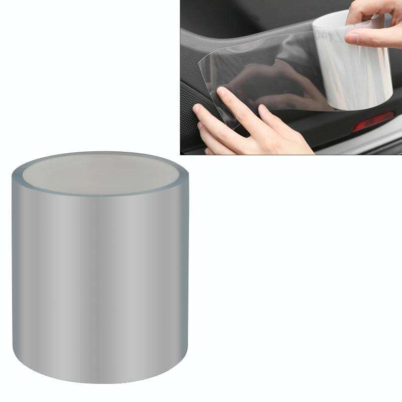 Universal Car Door Invisible Anti-collision Strip Protection Guards Trims Stickers Tape, Size: 10...