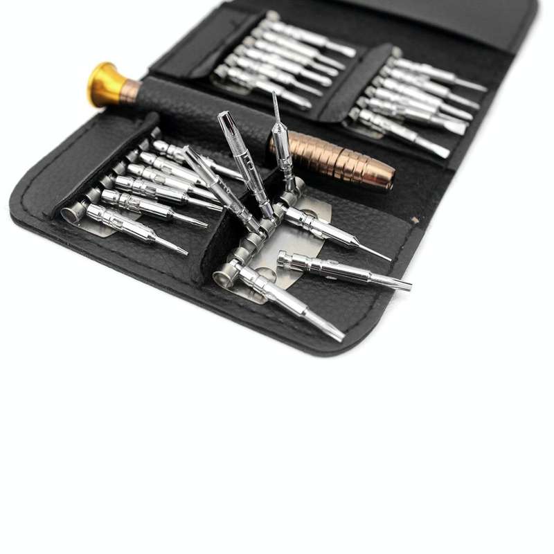 JIAFA JF-8129 24 in 1 Professional Multi-functional Screwdriver Set with Carrying Bag(Gold)
