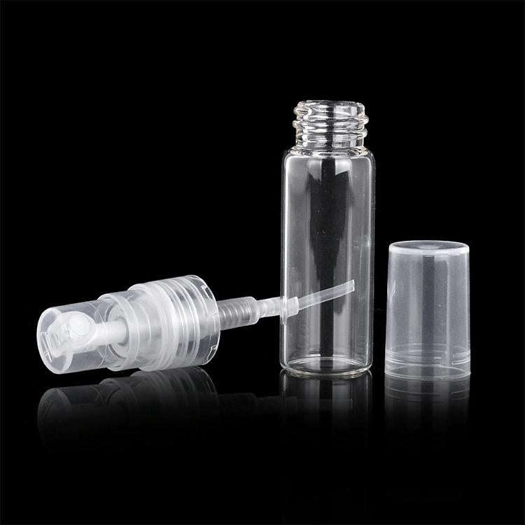 50 PCS Perfume Bottle Spray Bottle Perfume Bottle Empty Bottle, Capacity:3ML (Transparent)