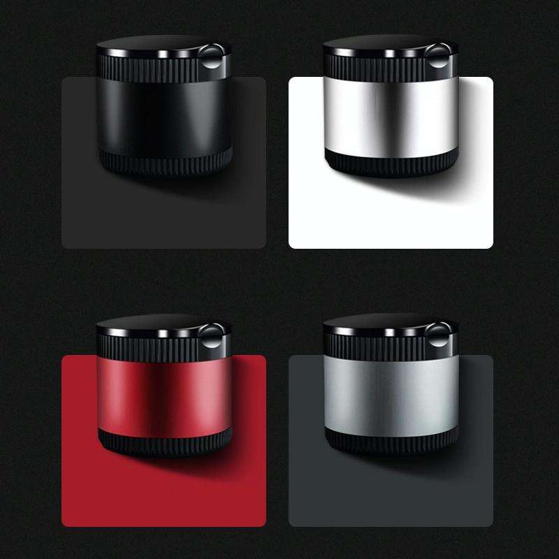 Car Ashtray With LED Ambient Light(Black)