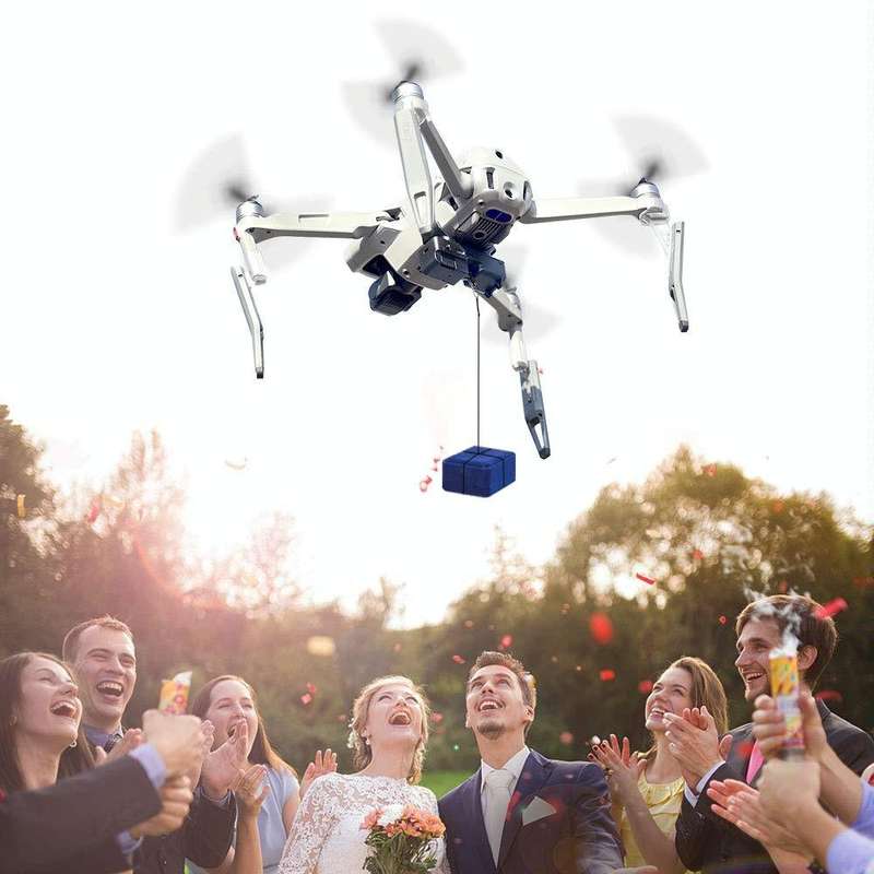 For DJI Mini 2 Drone RCSTQ Transport Thrower Drop Device