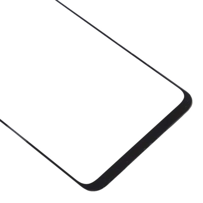 For Samsung Galaxy A40s 10pcs Front Screen Outer Glass Lens (Black)