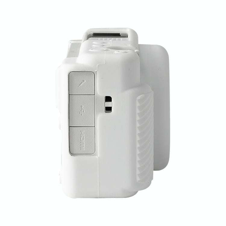 For Sony ZV-1F / ZV1 M2 Soft Silicone Protective Case(White)