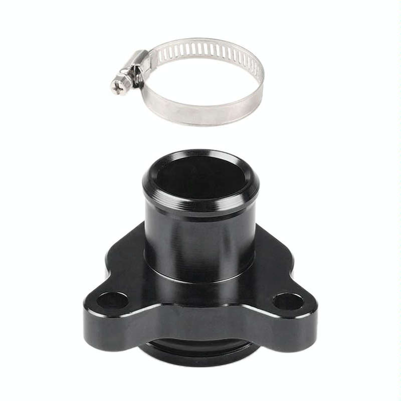 Car Water Hose Joint Pipe Adaptor with Clamps 11537541992 for BMW 335i (Black)