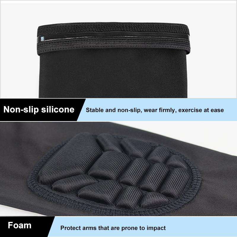 Basketball Sleeve Cellular Anti-collision Anti-slip Compression Elbow Protective Gear, Size:XL(Bl...