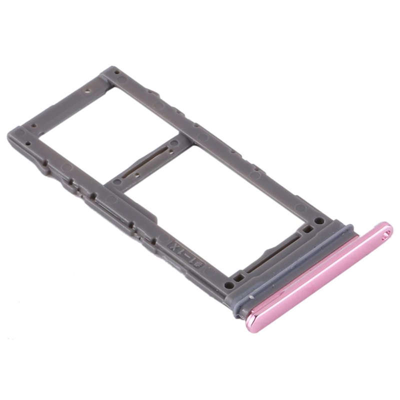 For Samsung Galaxy S20+ / Galaxy S20 Ultra SIM Card Tray + Micro SD Card Tray (Pink)