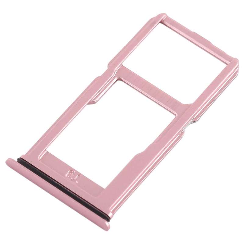 For Vivo X20 SIM Card Tray + SIM Card Tray / Micro SD Card Tray (Rose Gold)