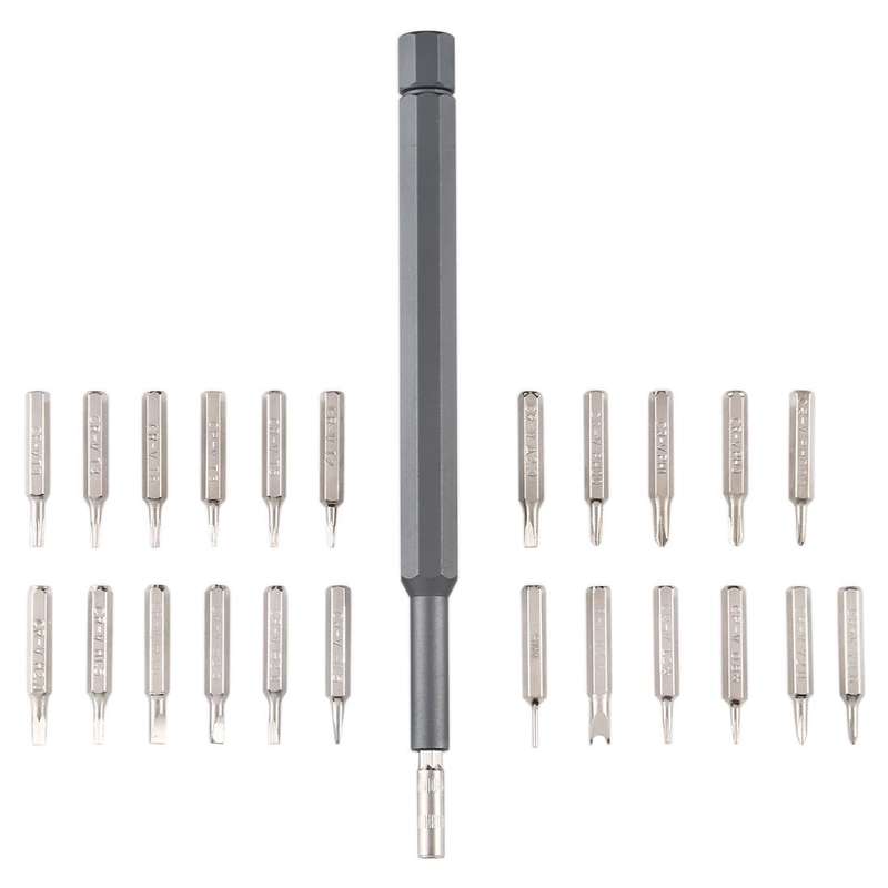 Screwdriver Disassembly Repairing Tool Kits(Black)