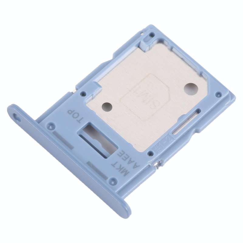 For Samsung Galaxy A15 4G SM-A155F Original SIM Card Tray + SIM / Micro SD Card Tray (Blue)