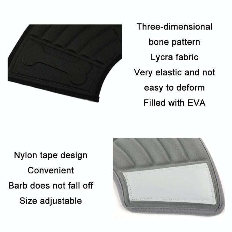 Pet Grooming Anti-Bite Neck Ring, Specification: XL(Grey)