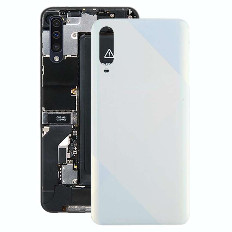For Samsung Galaxy A50s SM-A507F Battery Back Cover (White)