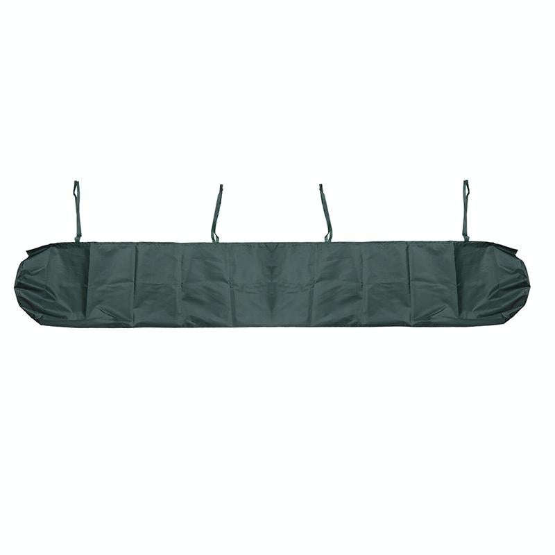 Retractable Roller Blind Awning Waterproof and Dustproof Protective Cover, Length: 3.5m (Green)