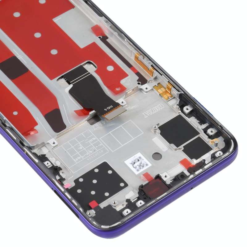 Original LCD Screen For Huawei Nova 7 SE / Honor 30S Digitizer Full Assembly with Frame(Purple)