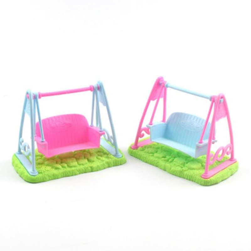 3 PCS Swing Doll Children Simulation Swing Toy Doll Accessories Bracket Simulation Swing(Random C...