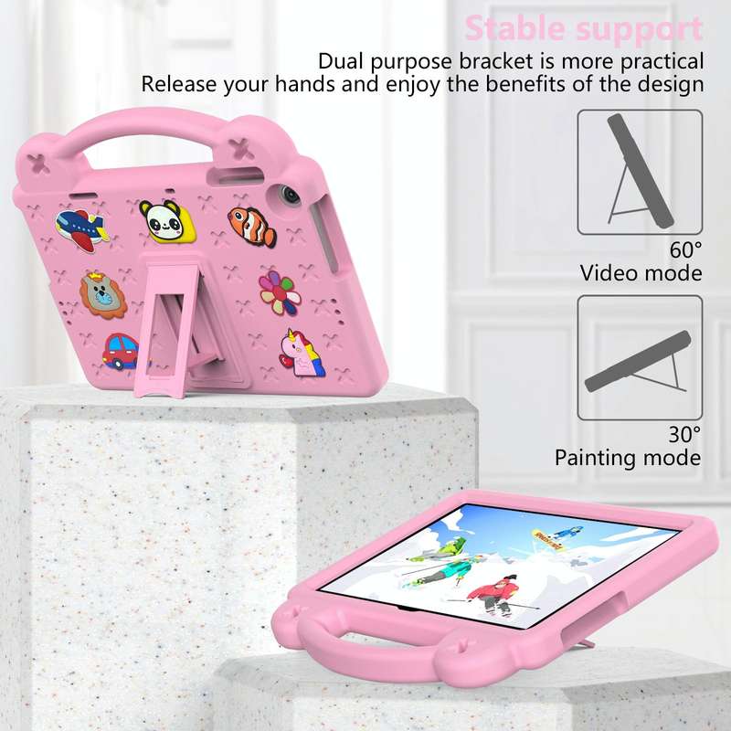 For Lenovo Tab M10 3rd Gen TB328FU / TB328XU 2022 10.1 Handle Kickstand Children EVA Shockproof T...