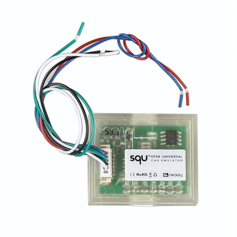 SQU OF68 Universal Car Emulator Signal Reset Immo / Tacho Programs Place ESL Diagnostic Seat Occu...