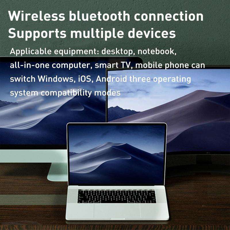 K380 Portable Universal Multi-device Wireless Bluetooth Keyboard (White)
