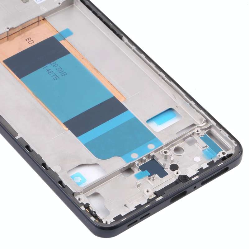 Front Housing LCD Frame Bezel Plate for Xiaomi Redmi K40S / Poco F4(Black)