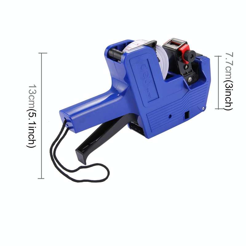 High Performance Handheld ink 8 Digits Price Labeller, Random Color Delivery (No.7501)