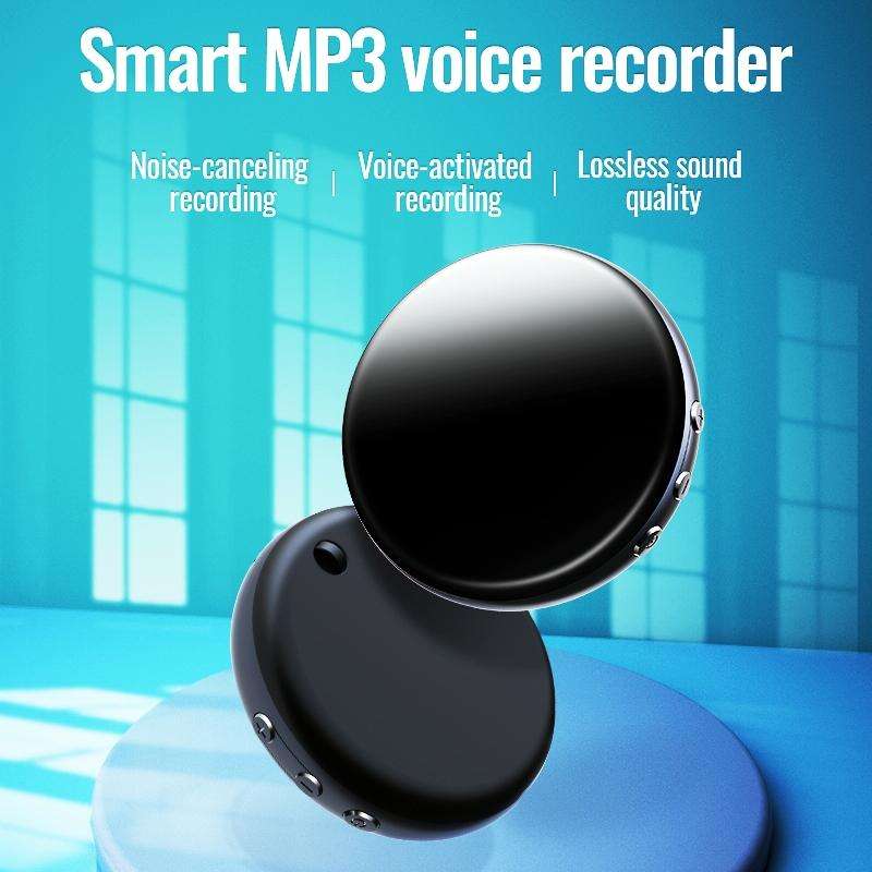 JNN M29 Portable Noise Reduction Smart Voice Control Magnetic Recorder, Memory:8GB