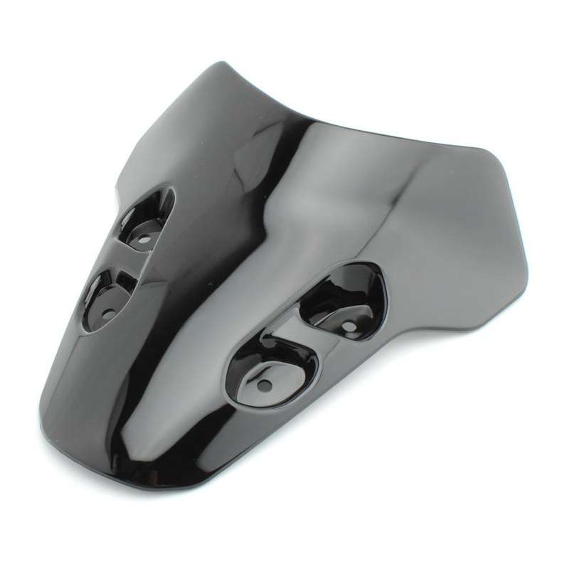 Motorcycle Airflow Deflector Windshield for Yamaha MT-07 2021(Black)
