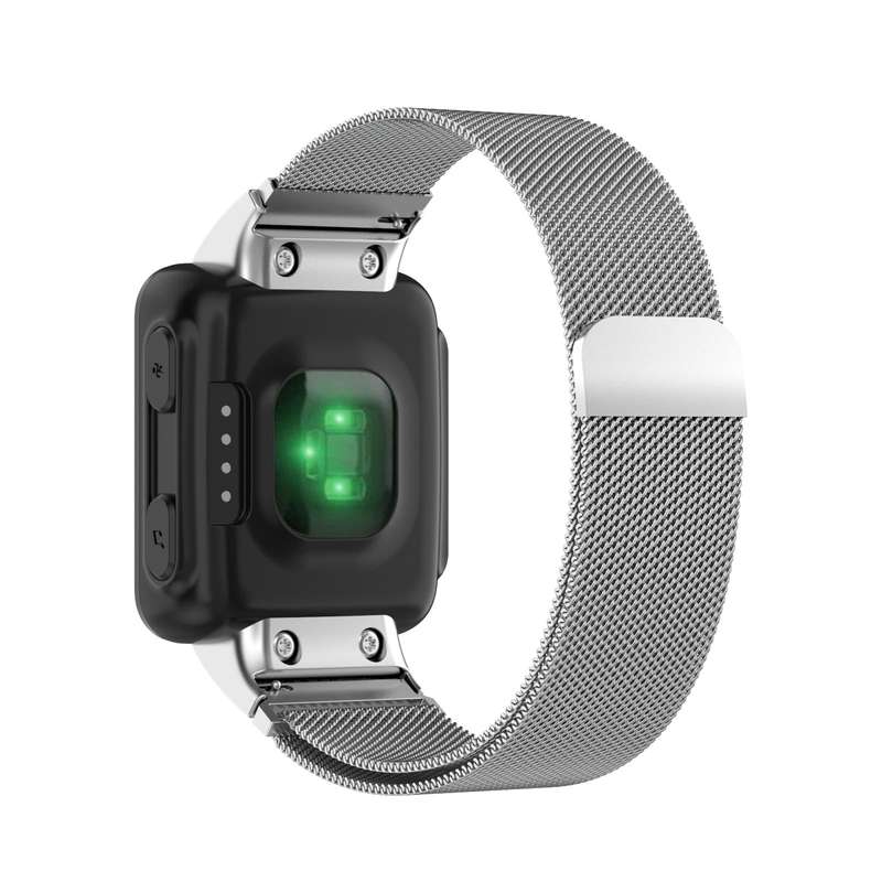 For Garmin Forerunner 35 / 30 Milanese Watch Band(Silver)
