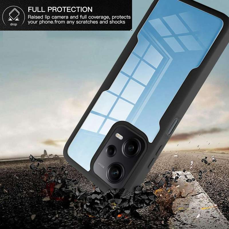 For Xiaomi Redmi Note 12 Pro 5G / Poco X5 Pro Acrylic + TPU 360 Degrees Full Coverage Phone Case(...