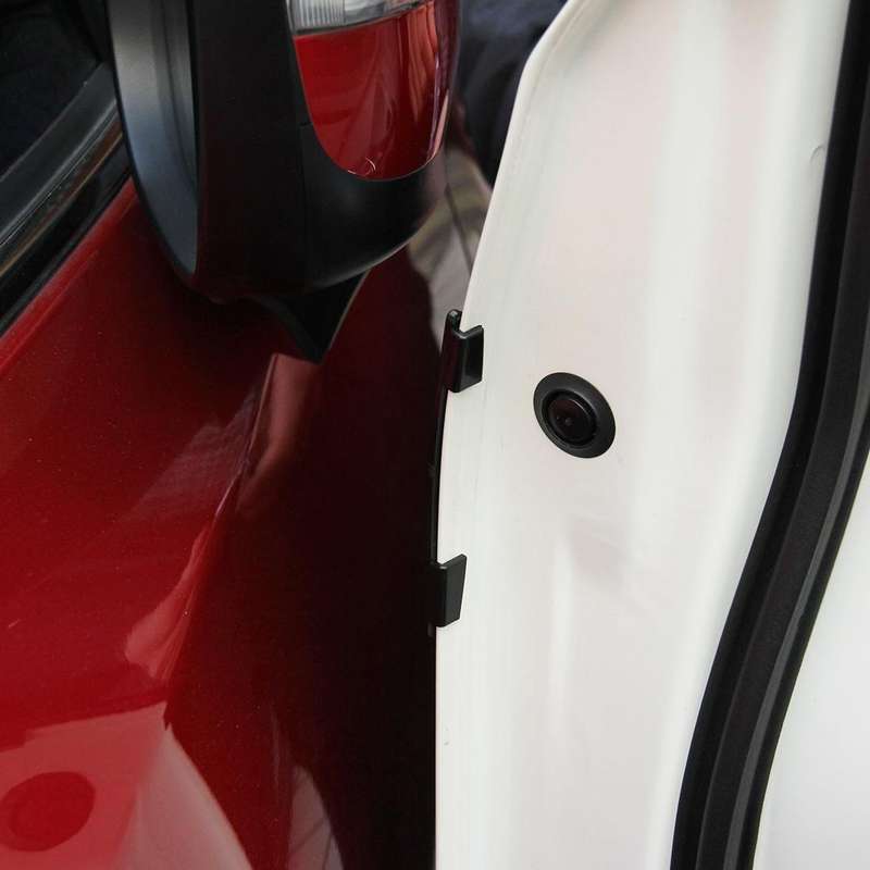 3R 3R-2103 4 PCS Rubber Car Side Door Edge Protection Guards Cover Trims Stickers(Brown)