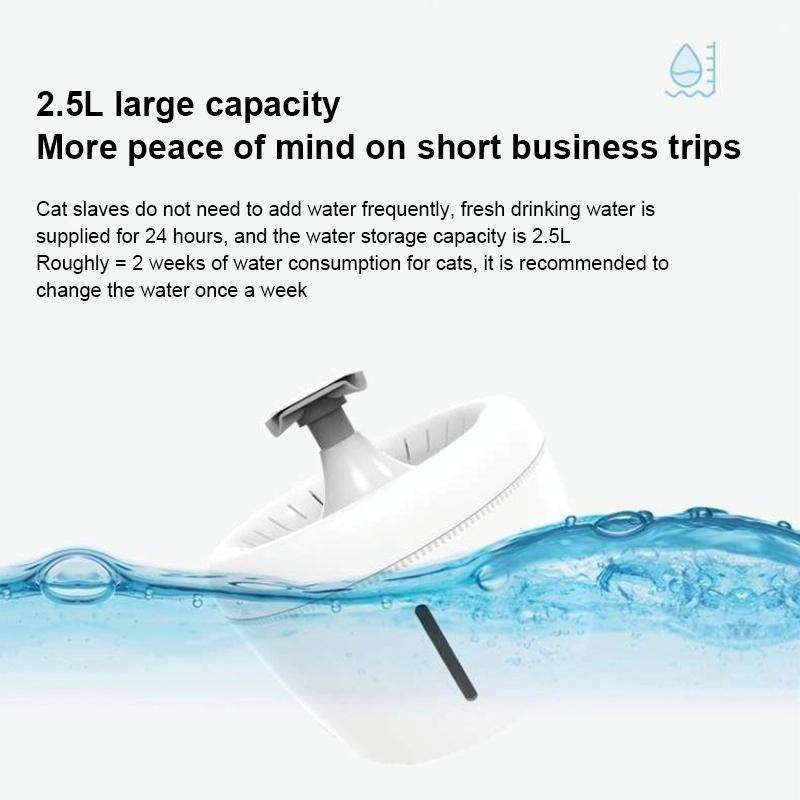 Pet Water Dispenser Electric Circulating Water Pet Water Dispenser, Specification: Night Light