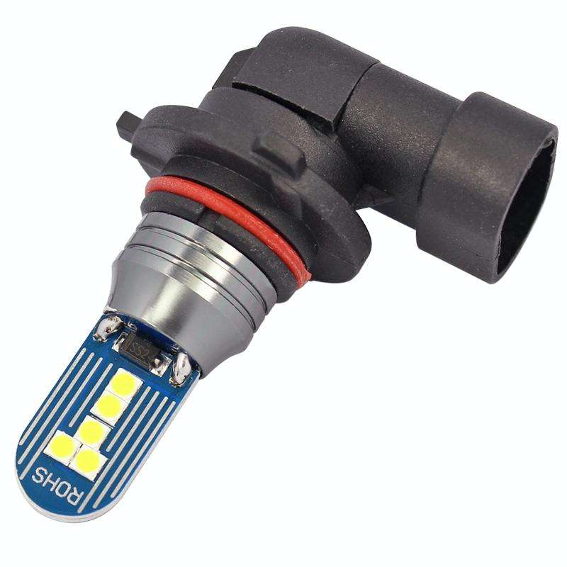 1 Pair 9006 DC12V 7.8W Car LED Fog Light (White Light)