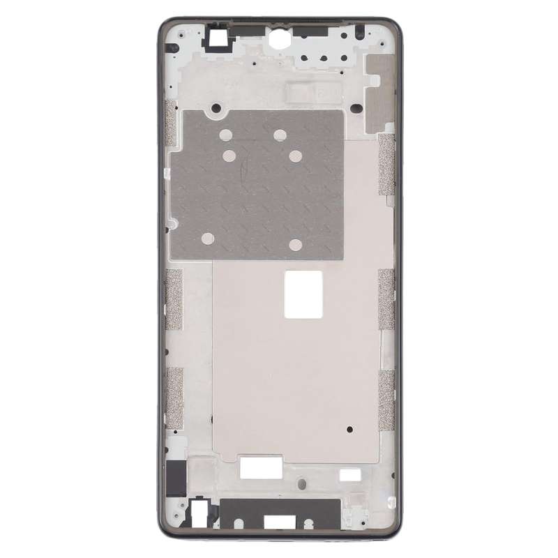 Middle Frame Bezel Plate for LG Stylo 6 LMQ730TM LM-Q730TM(Black)