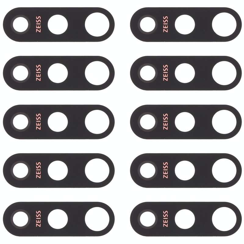 10 PCS Back Camera Lens for Nokia X71 / 8.1 Plus / TA-1167 / TA-1188