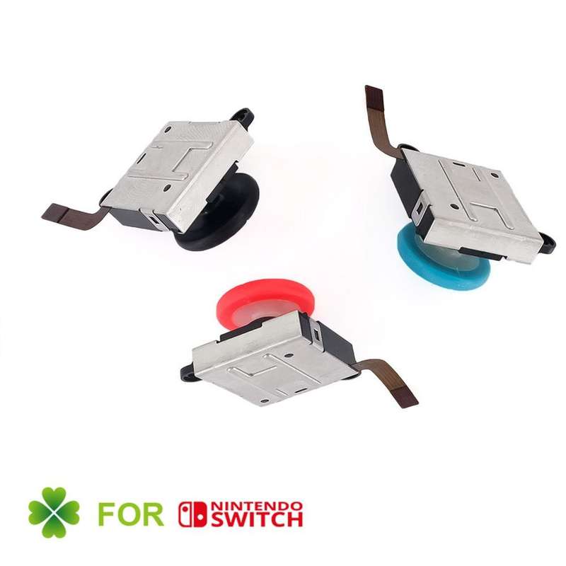 For Nintendo Switch 2pcs Game Console 3D Left Right Interoperability Rocker Remote Sensing Joysti...