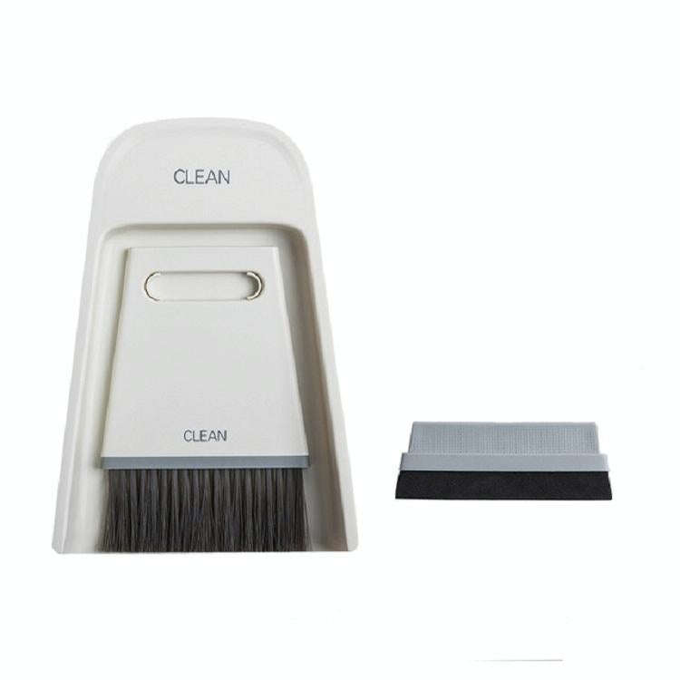 Mini Broom and Dustpan Combination Set Household Soft Fur Small Broom Desktop Cleaning Brush Wipe...