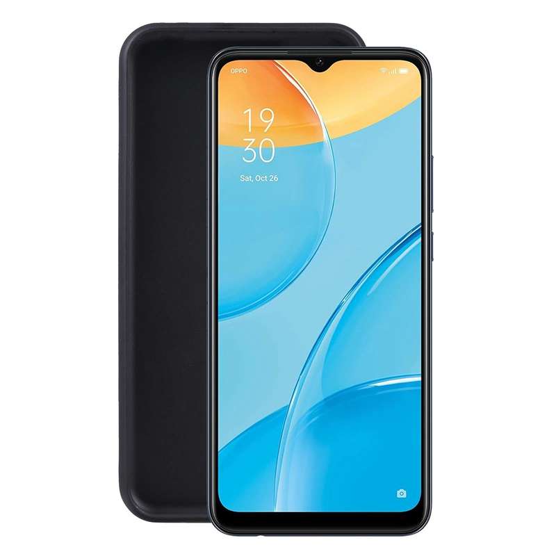 For OPPO A15 TPU Phone Case(Black)