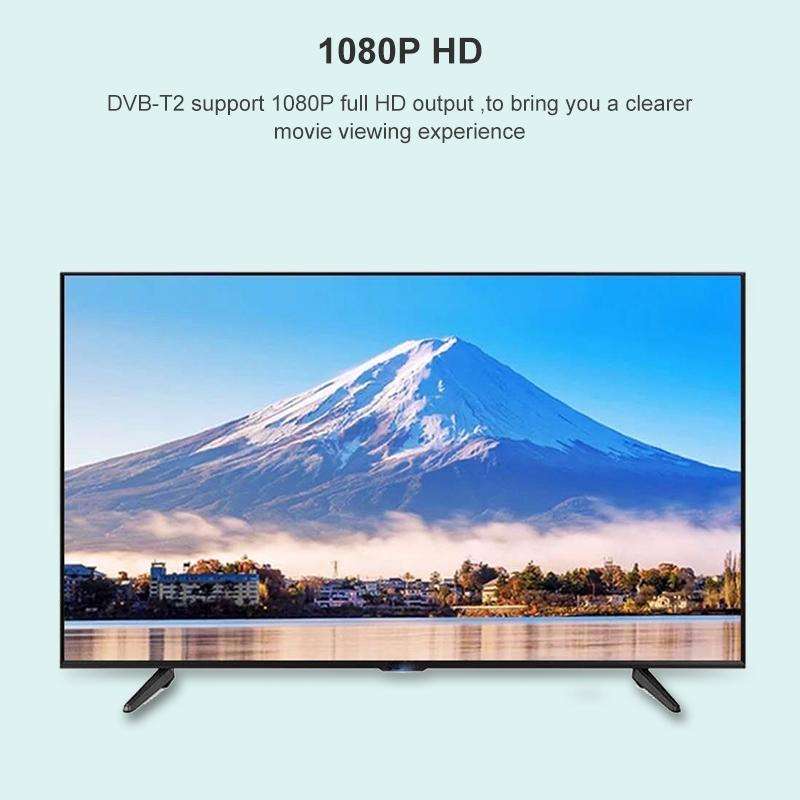 HD-120 DVB-T2 H.265 HD Digital TV Set Top Box, EU Plug