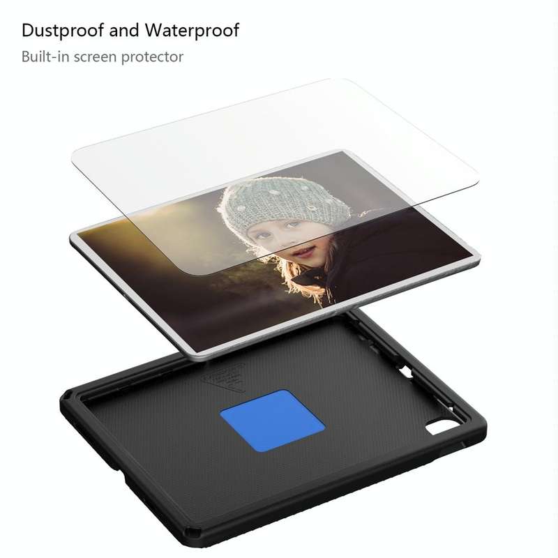For iPad Pro 12.9 inch 2022/2021/2020/2018 EVA + PC Shockproof Tablet Case without Waterproof Fra...