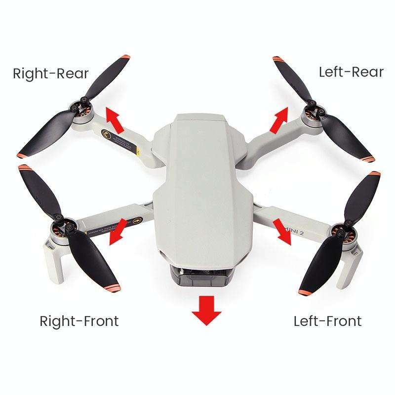 Front and Rear Arm Tripod Shells For DJI Mavic Mini 2 / SE(Left Rear)